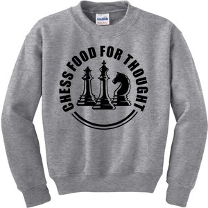 Chess Food For Thought Kids Sweatshirt