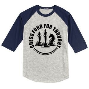 Chess Food For Thought Kids Colorblock Raglan Jersey