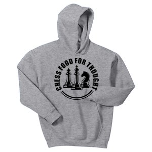 Chess Food For Thought Kids Hoodie