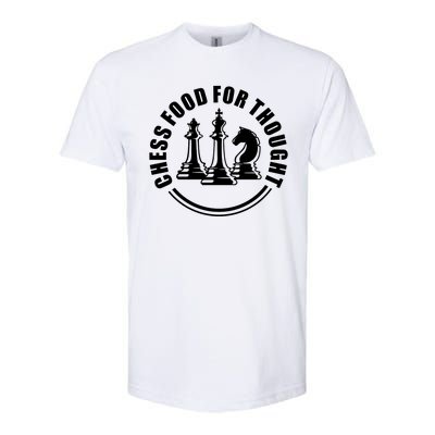 Chess Food For Thought Softstyle® CVC T-Shirt