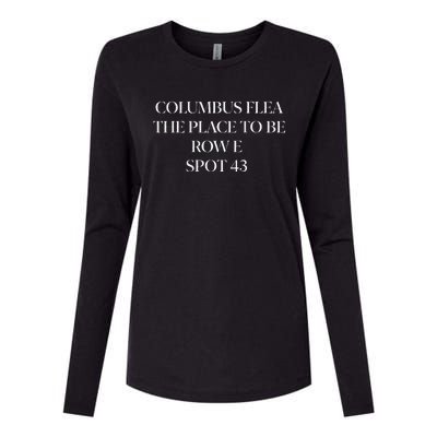 Columbus Farmers Flea Market Womens Cotton Relaxed Long Sleeve T-Shirt