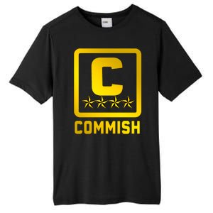 Commissioner Funny Fantasy Football Commish Tall Fusion ChromaSoft Performance T-Shirt