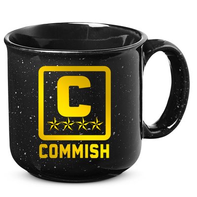 Commissioner Funny Fantasy Football Commish 15oz Campfire Ceramic Mug