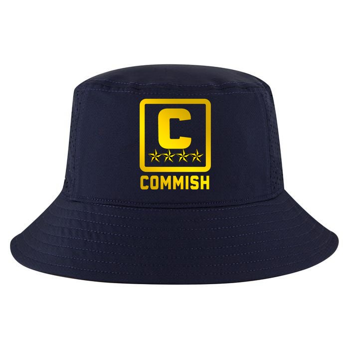 Commissioner Funny Fantasy Football Commish Cool Comfort Performance Bucket Hat
