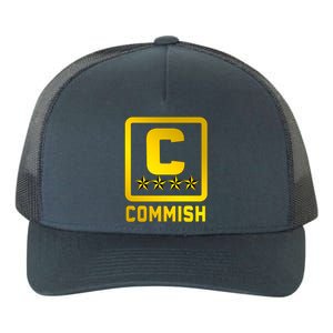 Commissioner Funny Fantasy Football Commish Yupoong Adult 5-Panel Trucker Hat