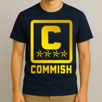 Commissioner Funny Fantasy Football Commish T-Shirt