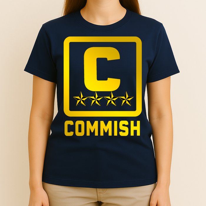 Commissioner Funny Fantasy Football Commish T-Shirt