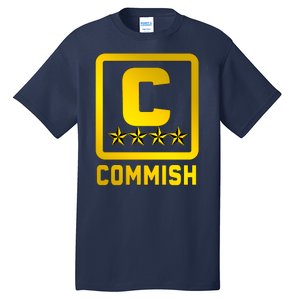 Commissioner Funny Fantasy Football Commish Tall T-Shirt