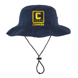 Commissioner Funny Fantasy Football Commish Legacy Cool Fit Booney Bucket Hat