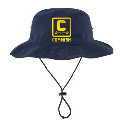 Commissioner Funny Fantasy Football Commish Bucket Hat