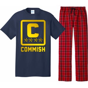 Commissioner Funny Fantasy Football Commish Pajama Set