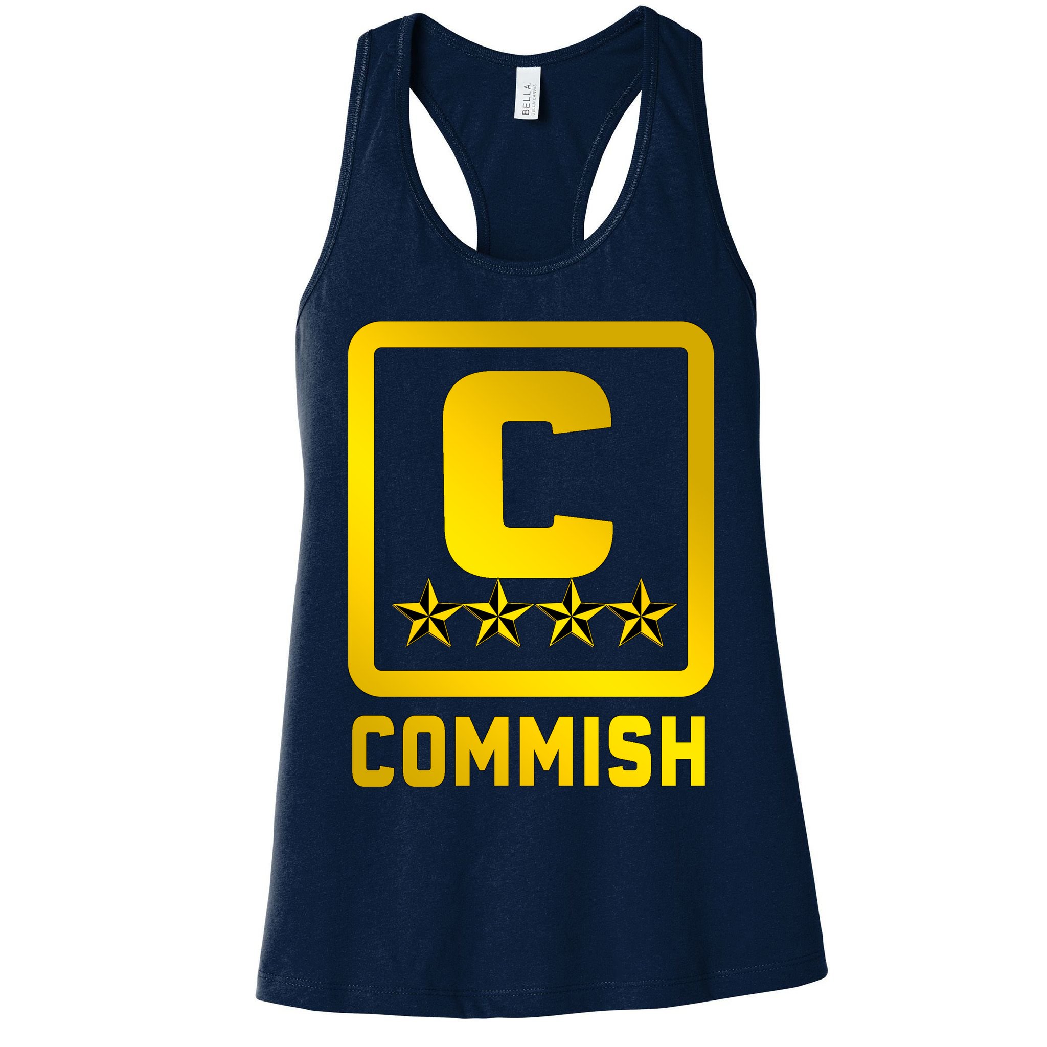 Commissioner Funny Fantasy Football Commish Womens Tank Top