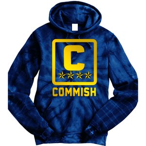 Commissioner Funny Fantasy Football Commish Tie Dye Hoodie