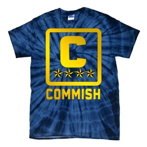 Commissioner Funny Fantasy Football Commish Tie-Dye T-Shirt