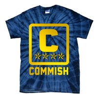 Commissioner Funny Fantasy Football Commish Tie-Dye T-Shirt