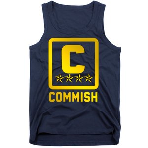 Commissioner Funny Fantasy Football Commish Tank Top