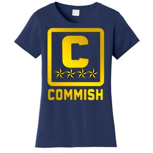 Commissioner Funny Fantasy Football Commish Women's T-Shirt