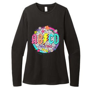 Cute Funny For Prek Teacher Abcd Rock Prek Rocks Womens CVC Long Sleeve Shirt