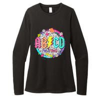 Cute Funny For Prek Teacher Abcd Rock Prek Rocks Womens CVC Long Sleeve Shirt