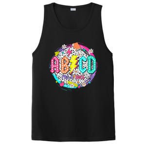 Cute Funny For Prek Teacher Abcd Rock Prek Rocks PosiCharge Competitor Tank