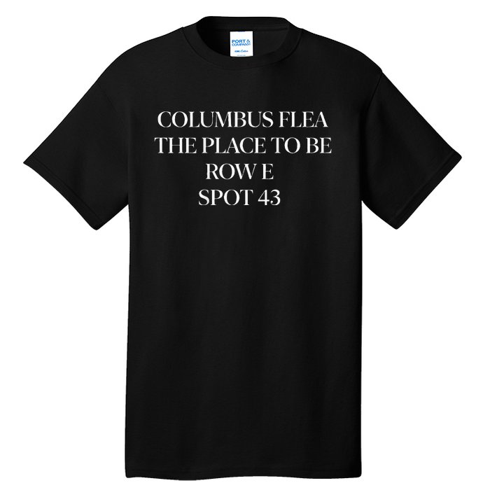 Columbus Farmers Flea Market Tall T-Shirt