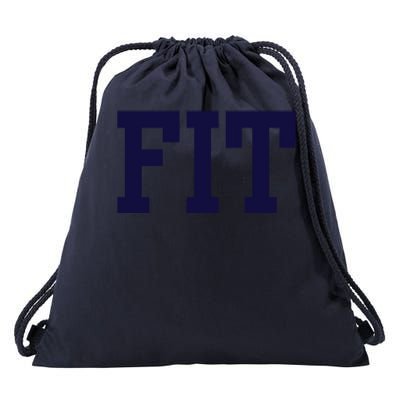 College Fever Fit Fashion Institute Of Technology Drawstring Bag