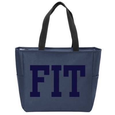 College Fever Fit Fashion Institute Of Technology Zip Tote Bag