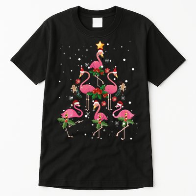 Christmas Flamingo Flamingo's Christmas Tree Classic Tall T-Shirt