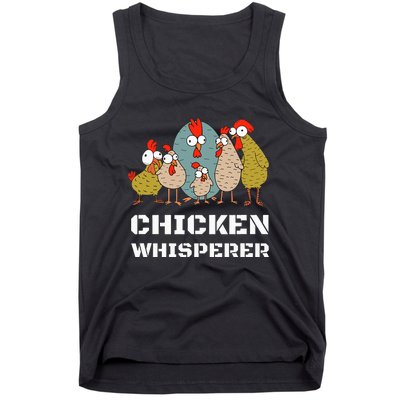 Chickens For Farmers Chicken Keepers & Chicken Whisperer Tank Top