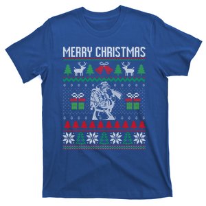 Christmas Firefighter Fire Fire Departt Ugly Gift T-Shirt