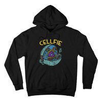 Cell Fie Funny Cellfie Selfie Science Biology Teacher Hoodie