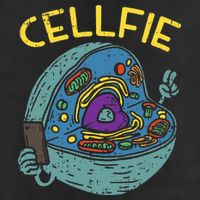 Cell Fie Funny Cellfie Selfie Science Biology Teacher 11oz C Handle Ceramic Mug