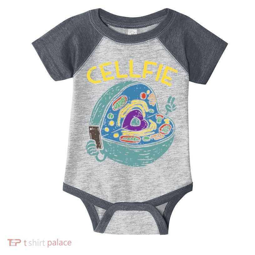 Cell Fie Funny Cellfie Selfie Science Biology Teacher Infant Baby Jersey Bodysuit