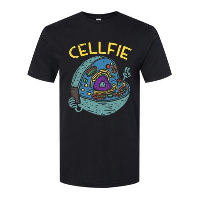 Cell Fie Funny Cellfie Selfie Science Biology Teacher Softstyle CVC T-Shirt