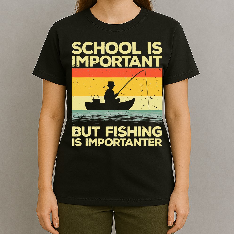 Cool Fishing For Men Women Bass Fishing Fisherman Fish Trout T-Shirt
