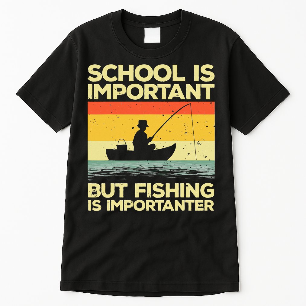 Cool Fishing For Men Women Bass Fishing Fisherman Fish Trout Tall T-Shirt