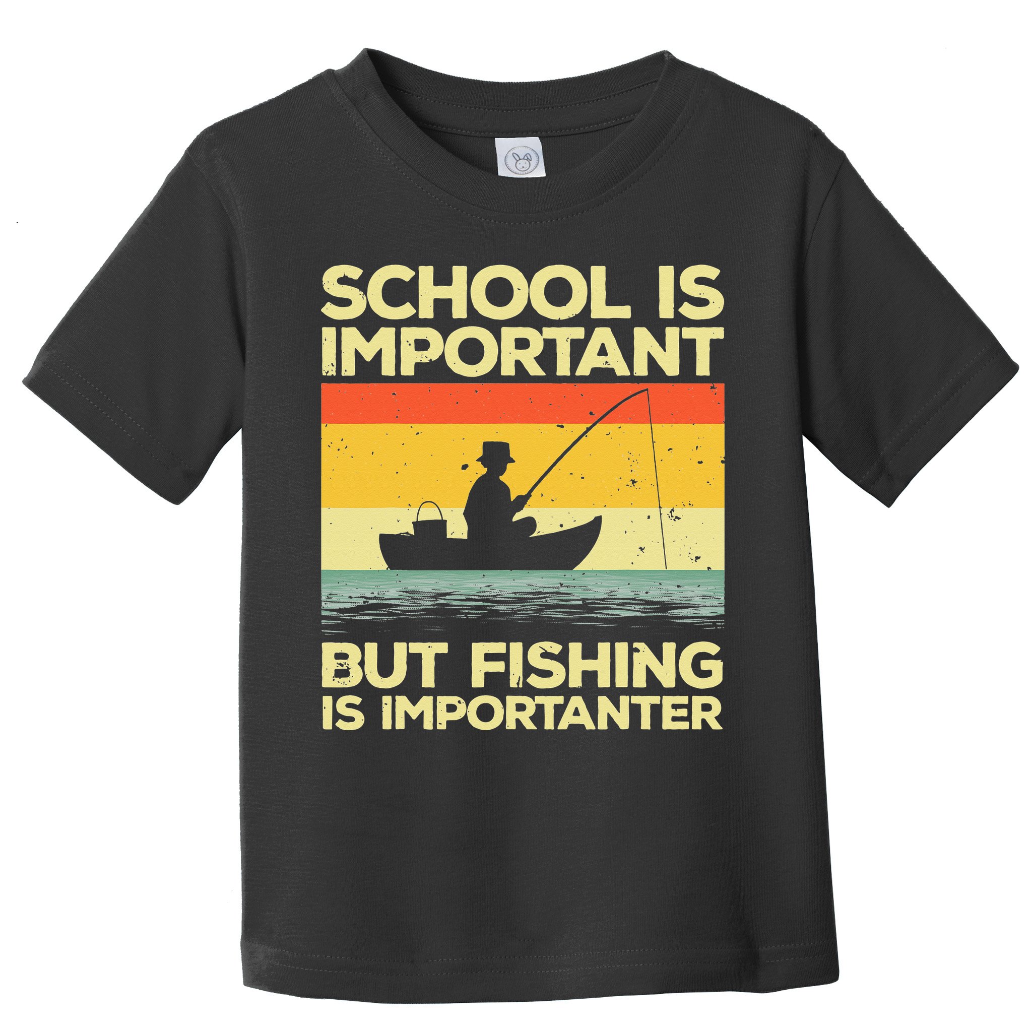 Cool Fishing For Men Women Bass Fishing Fisherman Fish Trout Toddler T-Shirt