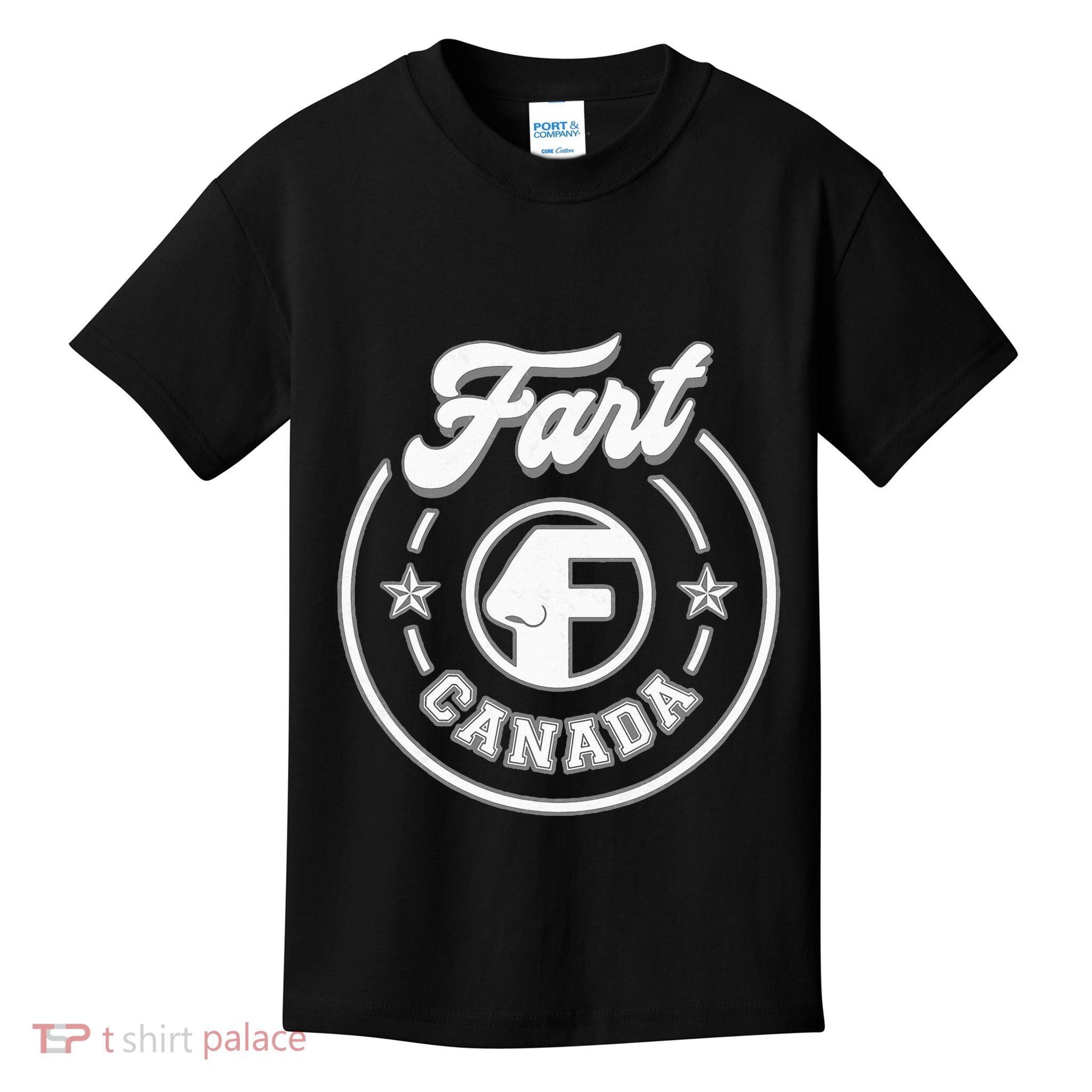 Canada Fart Funny Kids T-Shirt