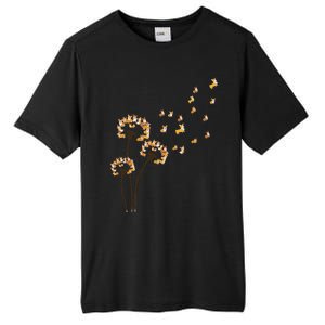 Corgi Flower Fly Dandelion Funny Dog Lover For Mom Tall Fusion ChromaSoft Performance T-Shirt