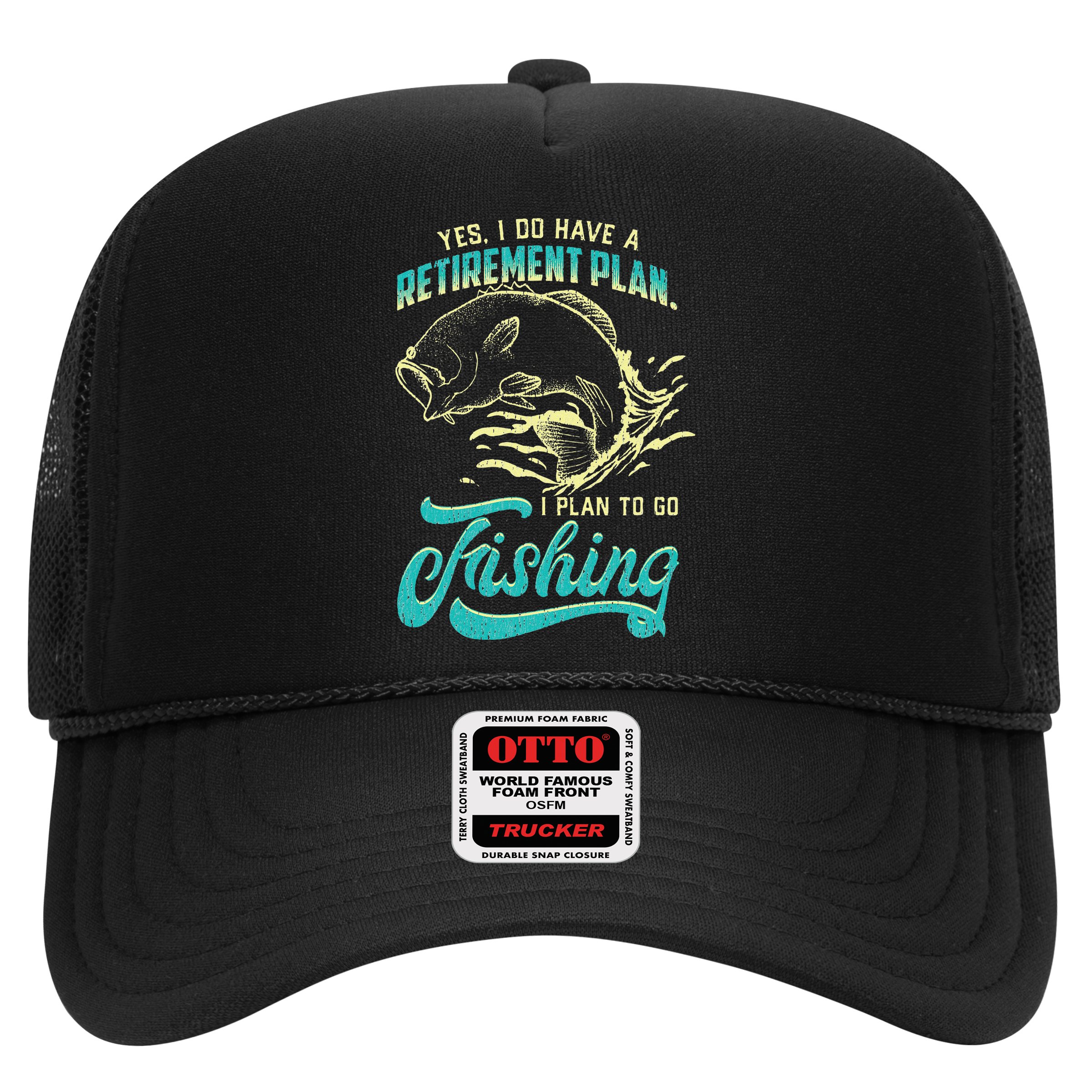 Cute Funny Fishing Retirement Plan Is Fishing Hat
