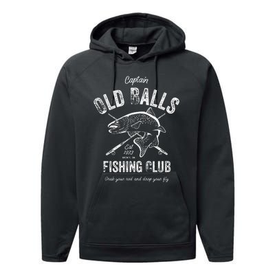 Cute Funny Fishing Birthday 1973 Performance Fleece Hoodie