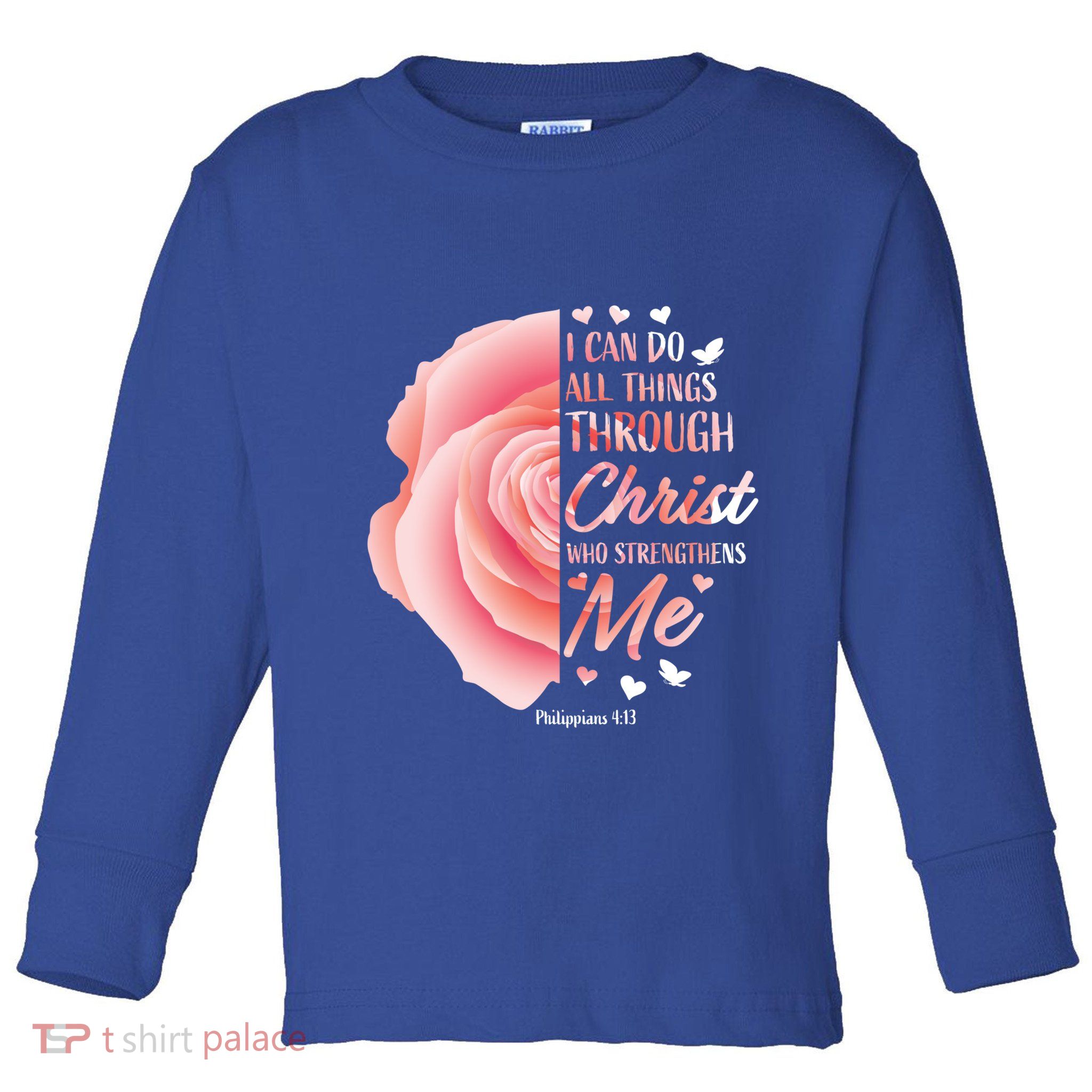 Christian Faith Funny Gift Inspirational Religious Worship Gift Toddler Long Sleeve Shirt