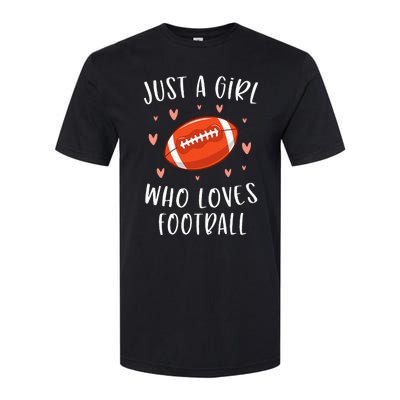 Cute Football For Just A Who Loves Football Softstyle® CVC T-Shirt