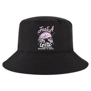 Cute Fishing Funny Keeping It Reel Purple Cool Comfort Performance Bucket Hat