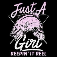 Cute Fishing Funny Keeping It Reel Purple Kids Hoodie