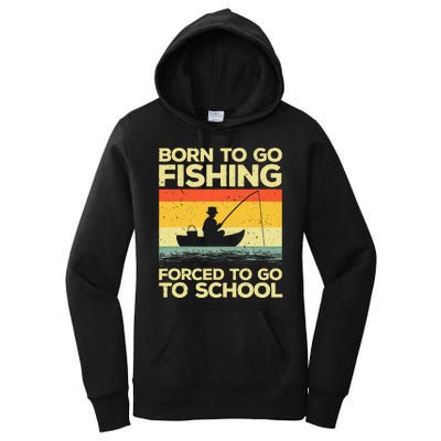 Cool Fishing For Women Bass Fishing Fisherman Fish Women's Pullover Hoodie