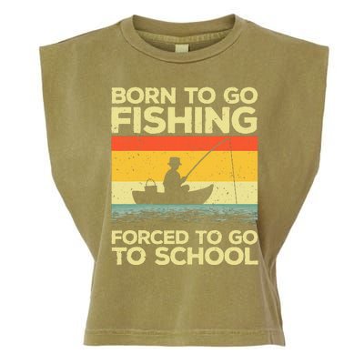 Cool Fishing For Women Bass Fishing Fisherman Fish Garment-Dyed Women's Muscle Tee