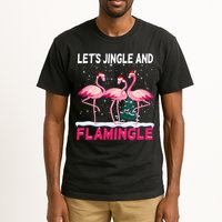 Christmas Flamingo Funny Pink Flamingle Xmas Tall T-Shirt
