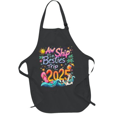 Cruise Flight Friend Group Trip ItS A Besties Trip 2025 Apron