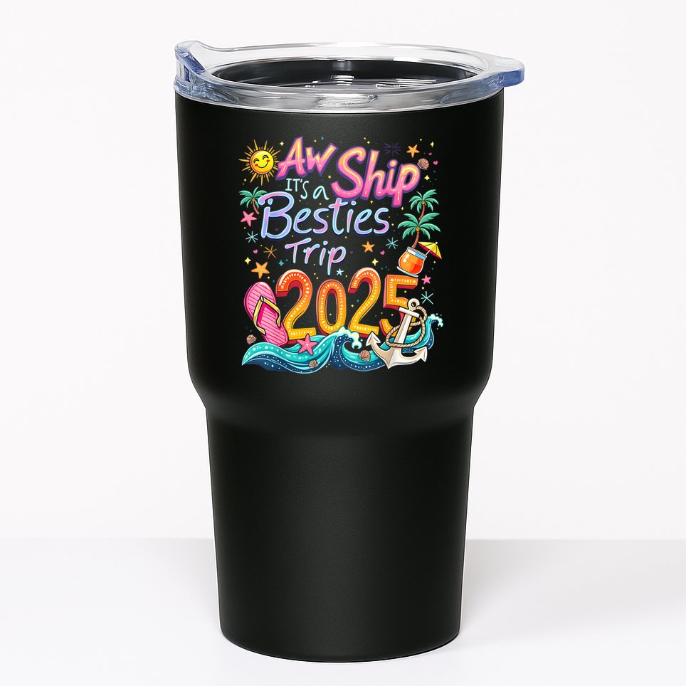 Cruise Flight Friend Group Trip ItS A Besties Trip 2025 Tumbler